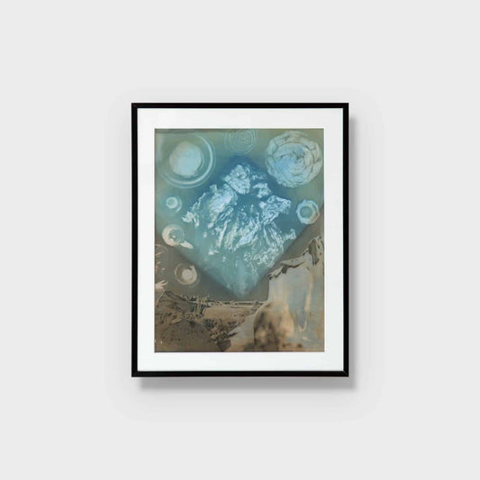 Thermopolis/Isla Ispiritu Santo/San Diego: Algae Mat, Desert Beach, Watercolor Palette Wells, Dyed Fabric, Whiskey, Copper Coil, Son