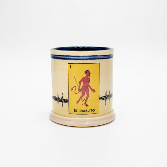 El Diablito Cup with Skull Handle