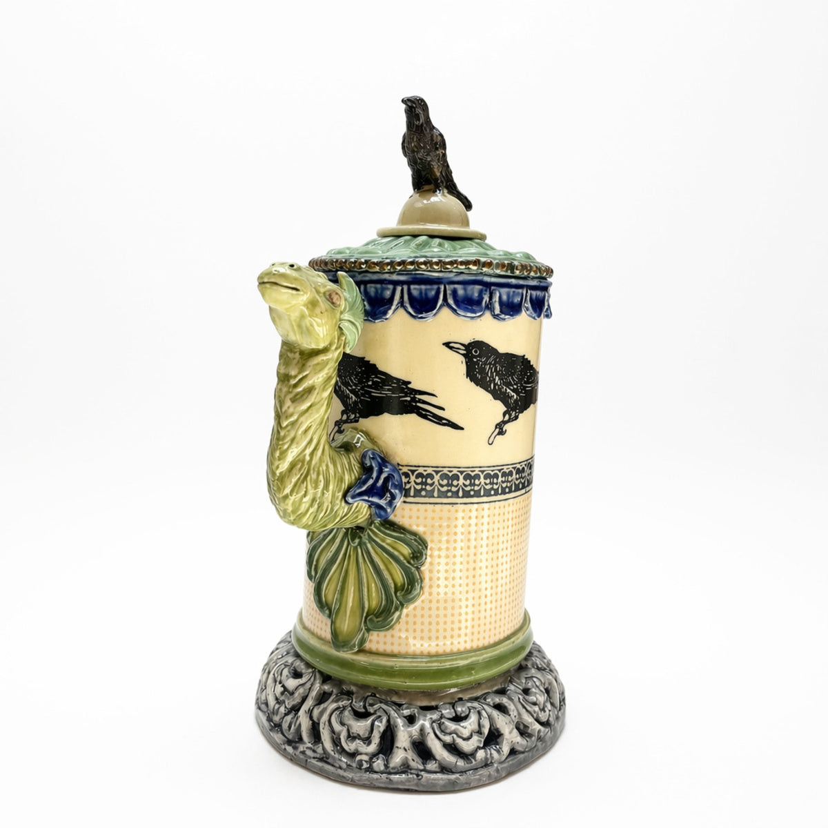 Teapot with Crows
