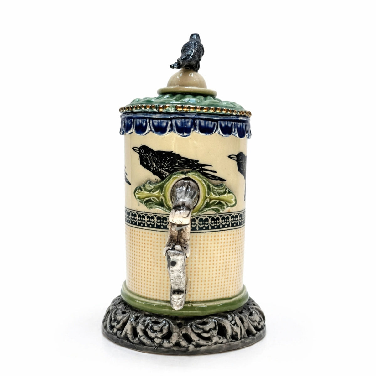 Teapot with Crows