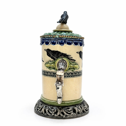 Teapot with Crows