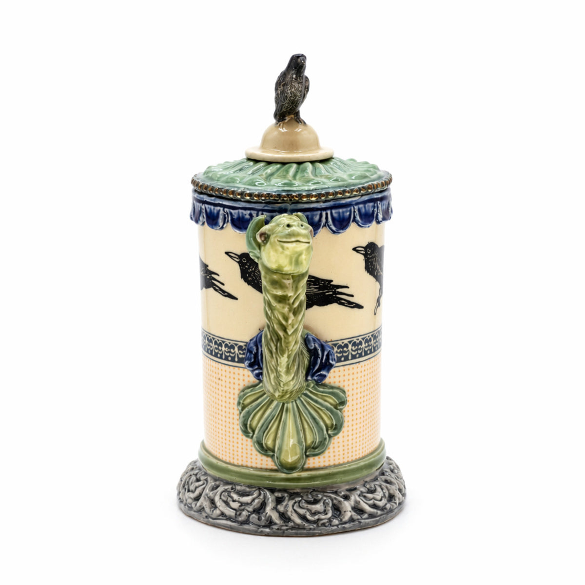 Teapot with Crows