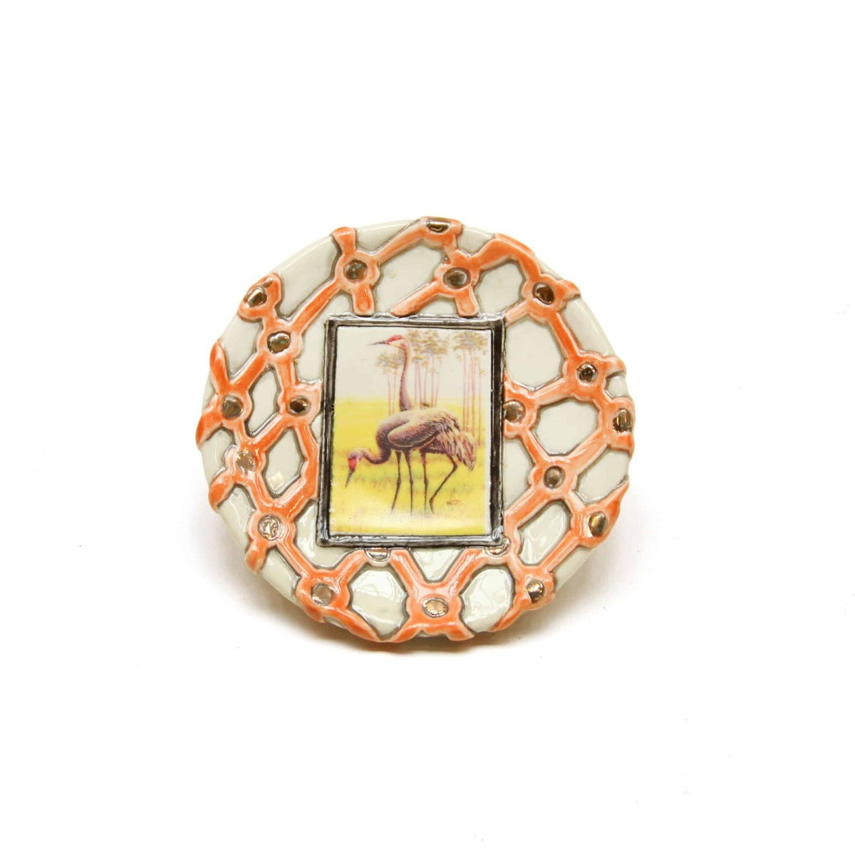 Light Orange Small Plate