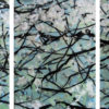 Hill&Stump - Blue Blossom Triptych
