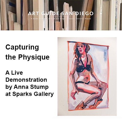 Capturing the Physique – A Live Demonstration by Anna Stump at Sparks Gallery