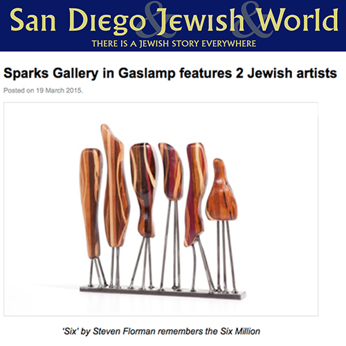 Sparks Gallery in Gaslamp Features Two Jewish Artists