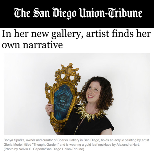 In her new gallery, artist finds her own narrative