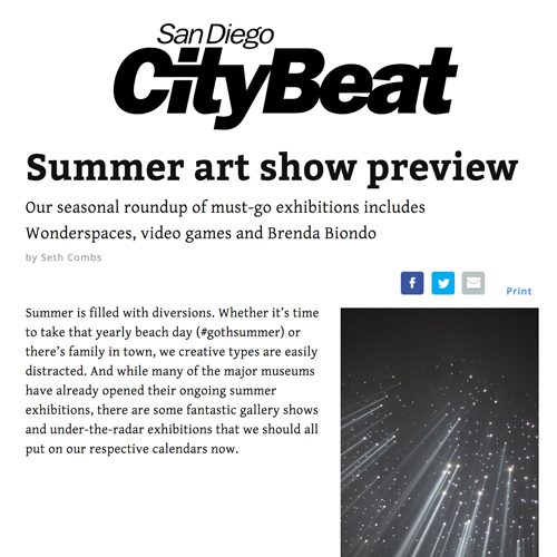 City Beat Preview of Minis Exhibition