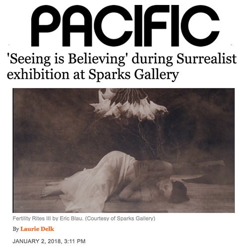 ‘Seeing is Believing” during Surrealist exhibition at Sparks Gallery