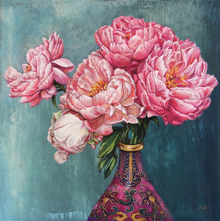 Anna Van Fleet - Peony Bouquet