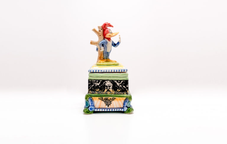 Ron Carlson - Woody Woodpecker Lidded Container (In Situation)