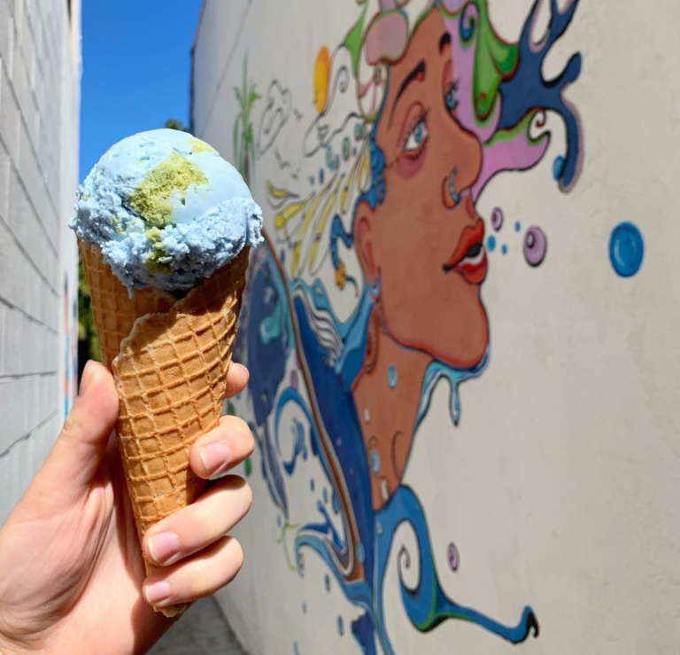 Charlene Mosley ice cream mural