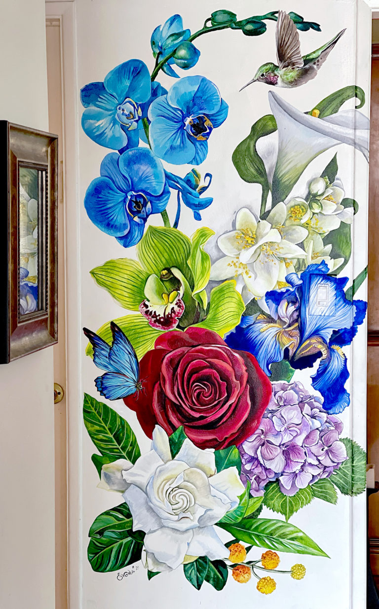 Evgola - Floral wall Mural