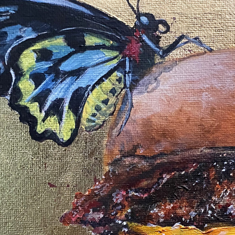 Birdwing, Burger (Detail)