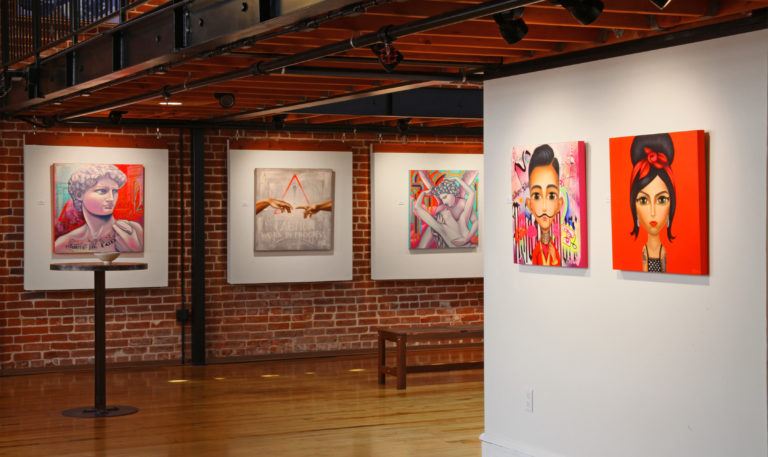 Gina Palmerin Solo Art Exhibition Sparks Gallery