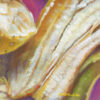 Banana Peels painting (Detail) by Wilbur Hawk 